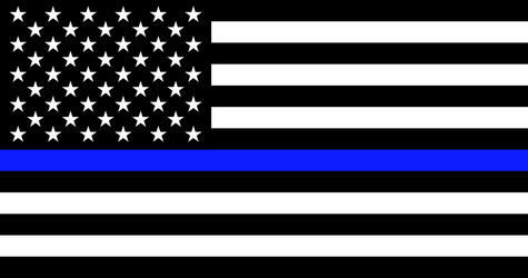 Blue Line Flag